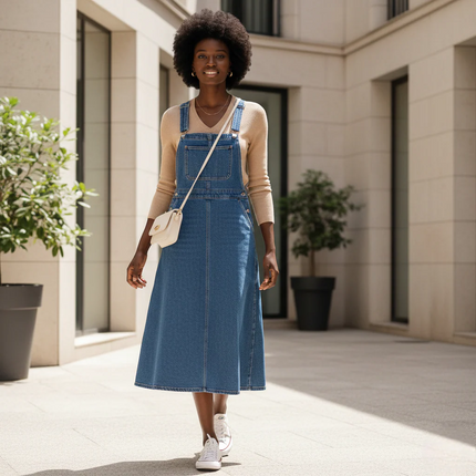 Collection image for: Robe Salopette en Jean