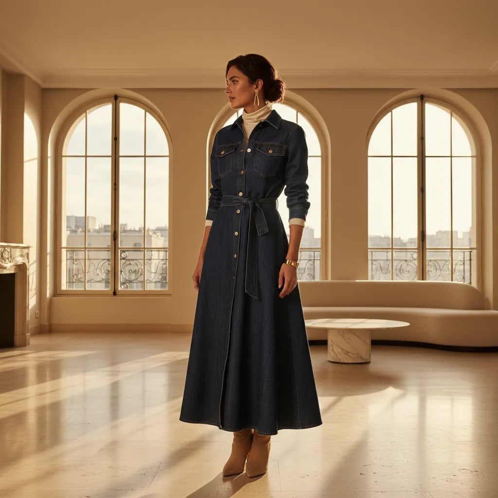 Les robes en jean seront-elles à la mode en 2026 ? Image