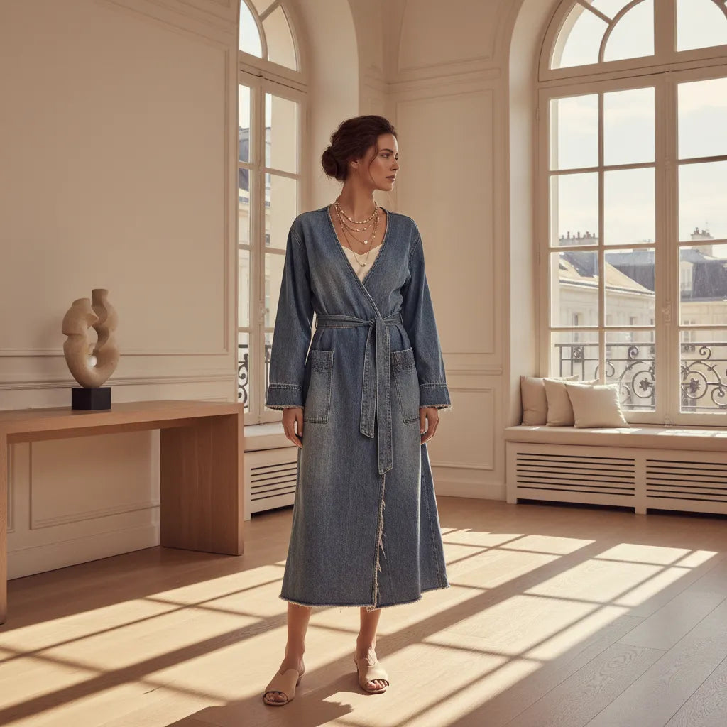 Robe en Jean Chic Image