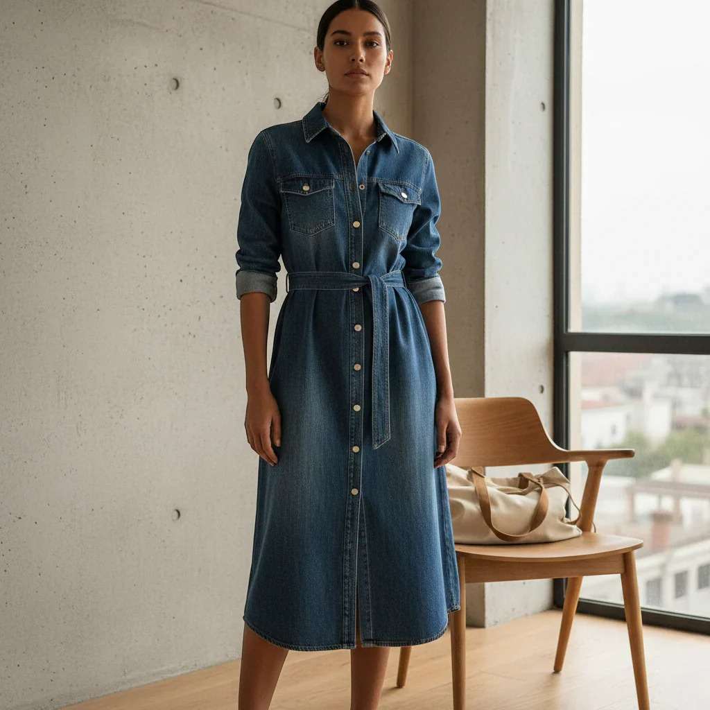 Robe Chemise en Jean Image