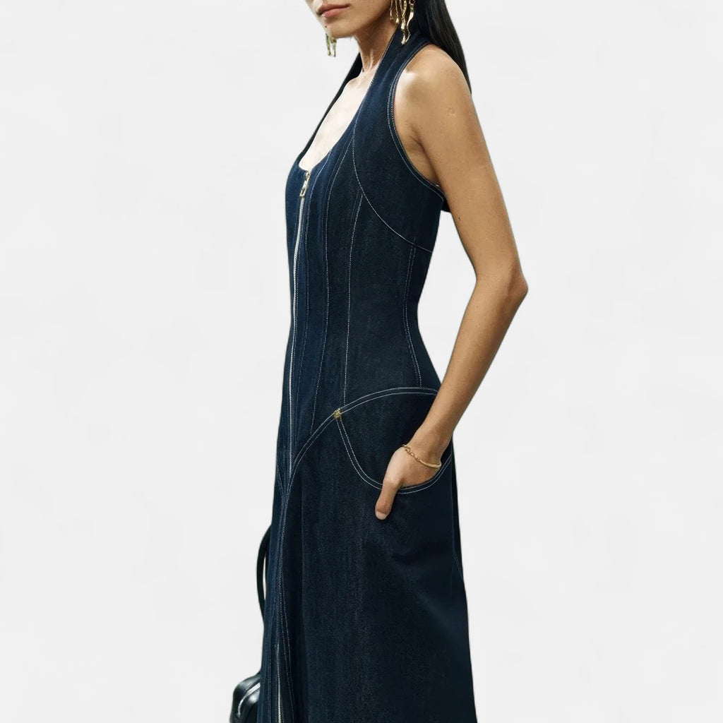 Robe en jean luxe