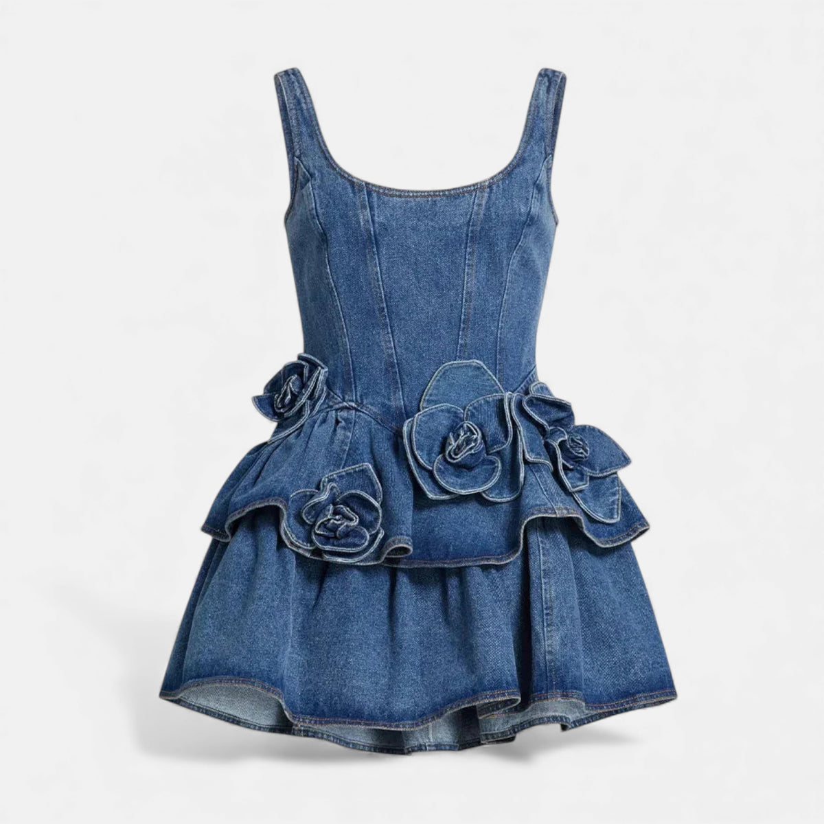 Robe en jean fashion