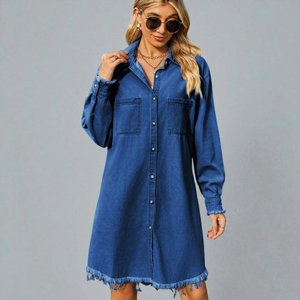 Robe Chemisier en Jean