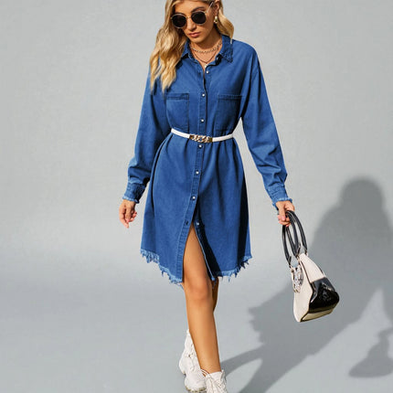 Robe Chemisier en Jean
