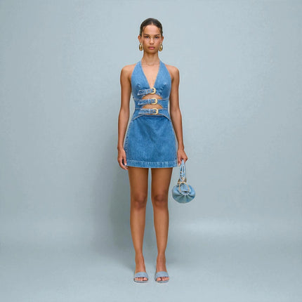 Robe Courte en Jean