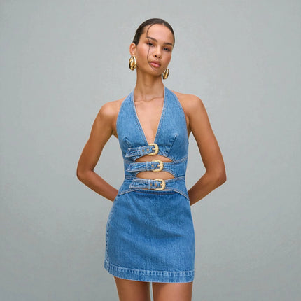 Robe Courte en Jean