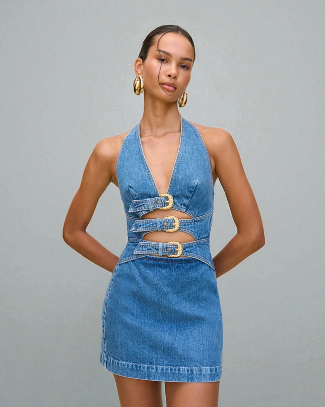 Robe Courte en Jean