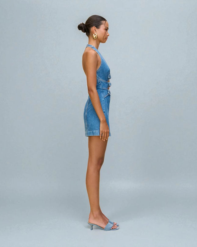 Robe Courte en Jean