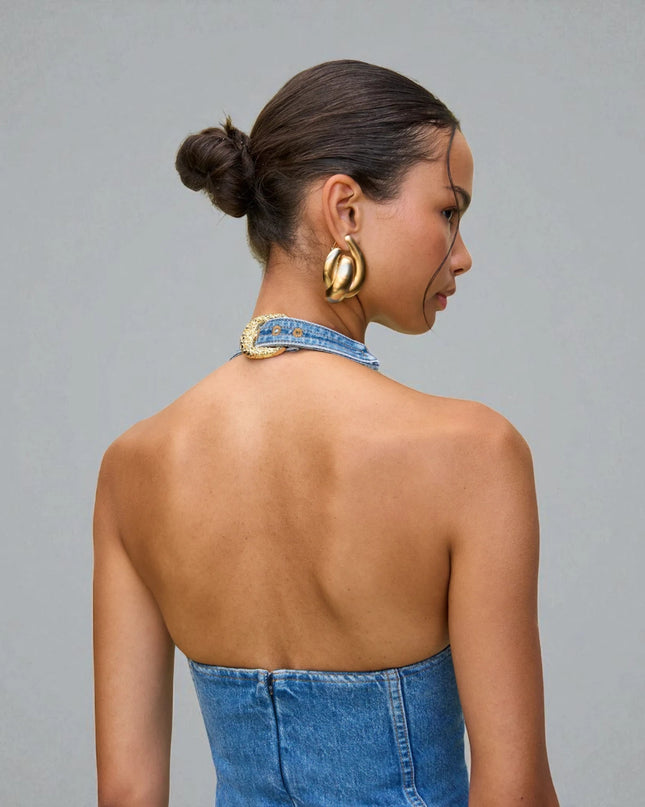 Robe Courte en Jean