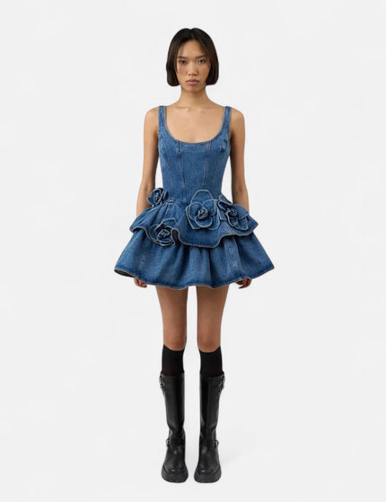 Robe en jean fashion