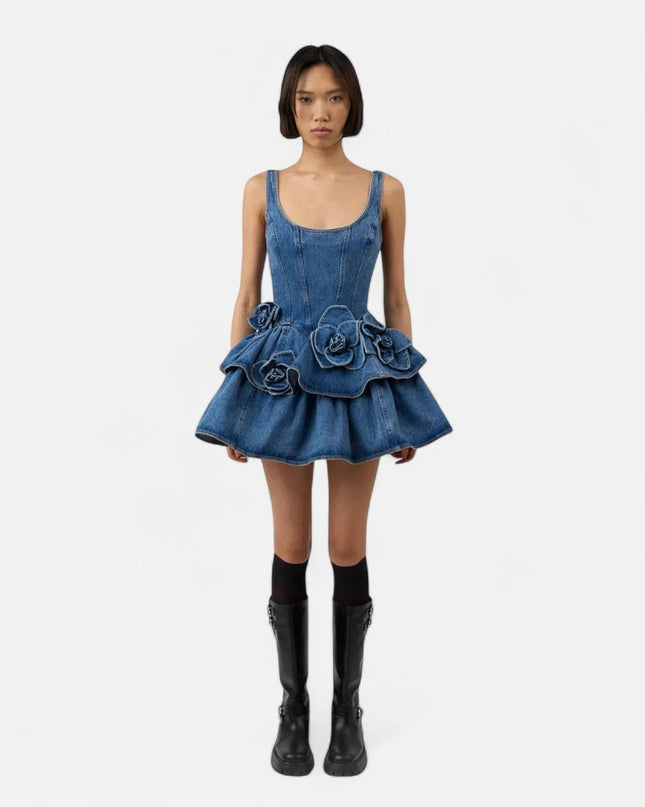 Robe en jean fashion
