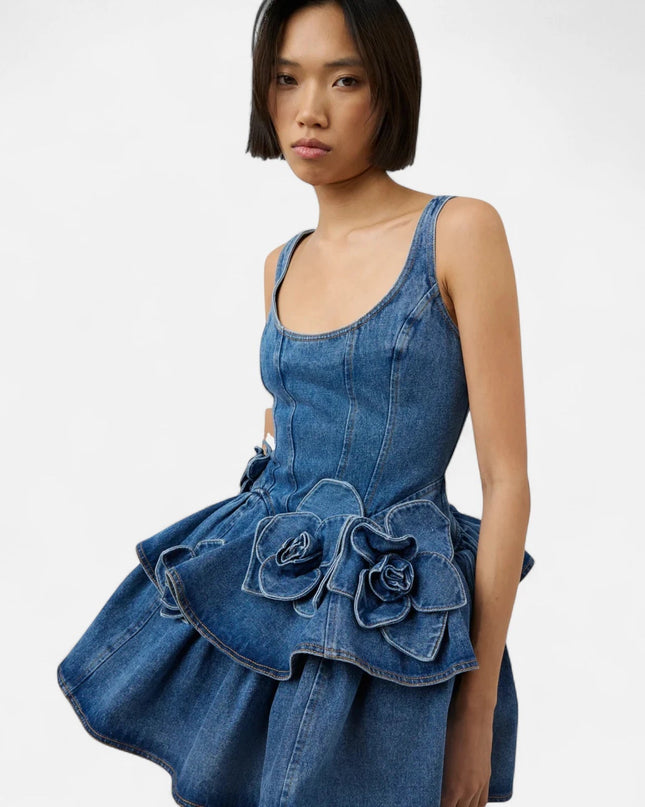 Robe en jean fashion