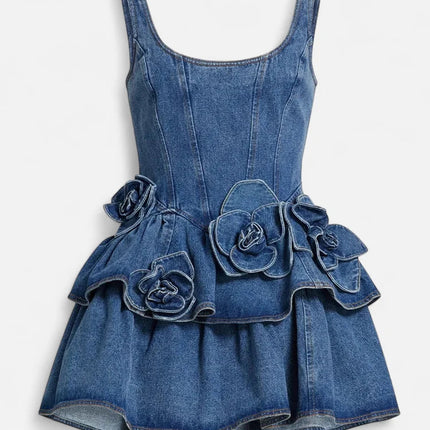Robe en jean fashion