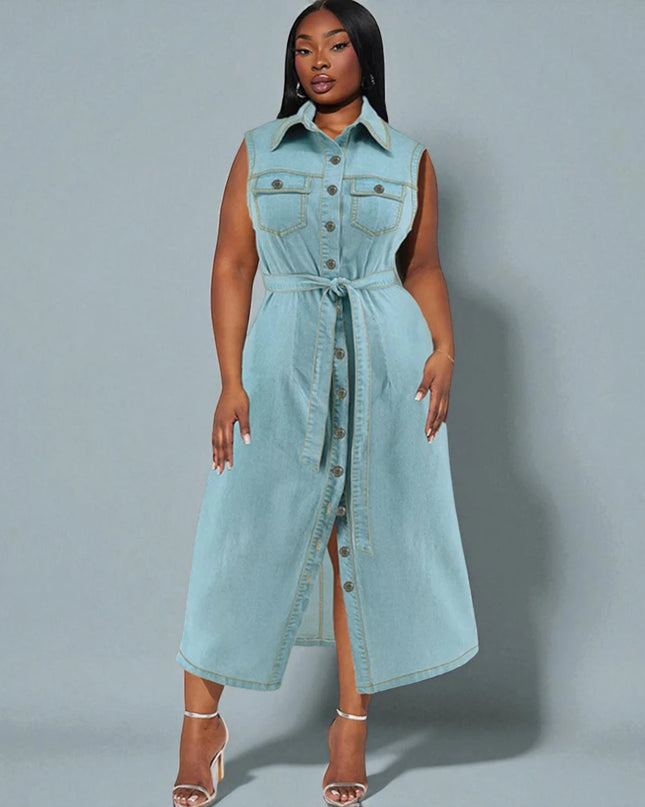 Robe en Jean Grande Taille