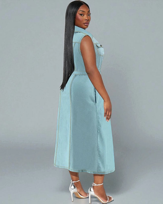 Robe en Jean Grande Taille