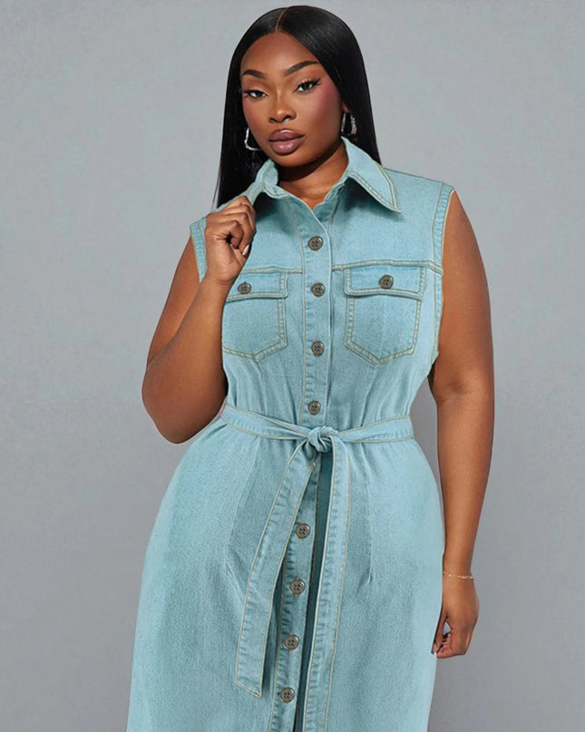 Robe en Jean Grande Taille
