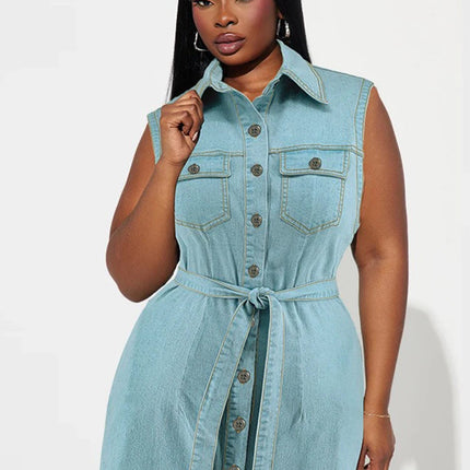 Robe en Jean Grande Taille