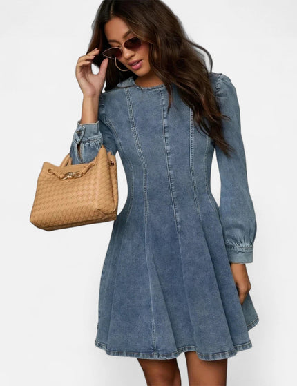 Robe en jean légère