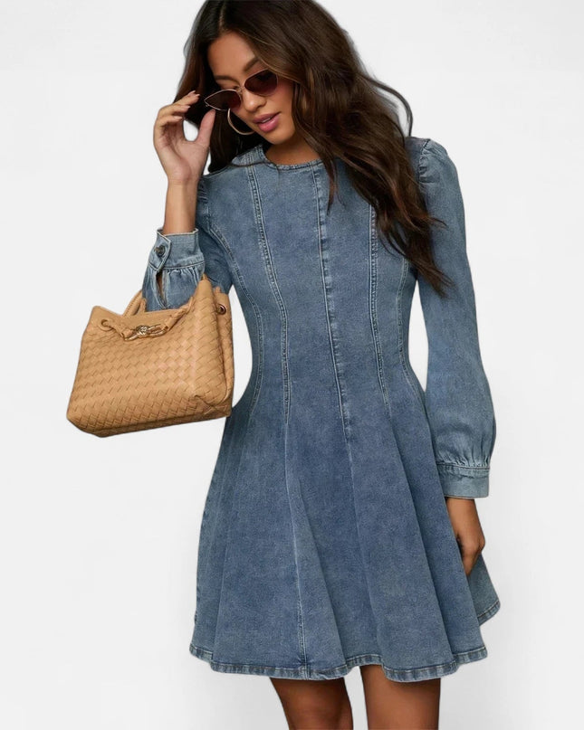 Robe en jean légère