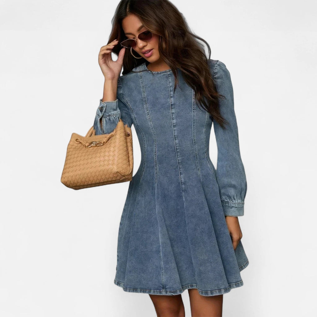 Robe en jean légère