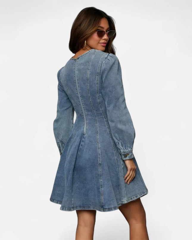 Robe en jean légère