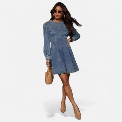 Robe en jean légère