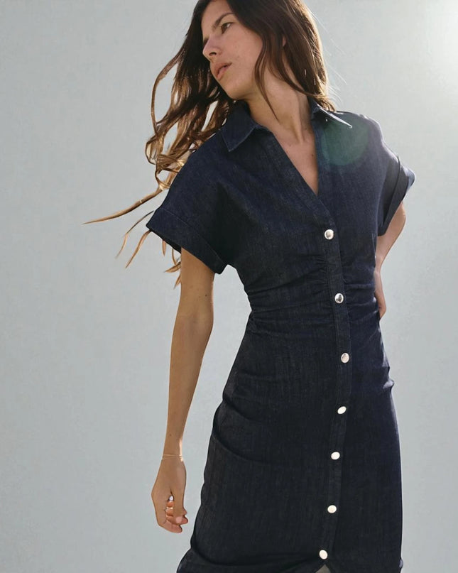 Longue Robe en Jean Femme