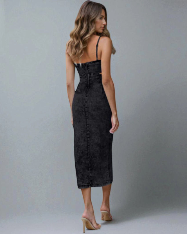 Robe en Jean Midi Femme