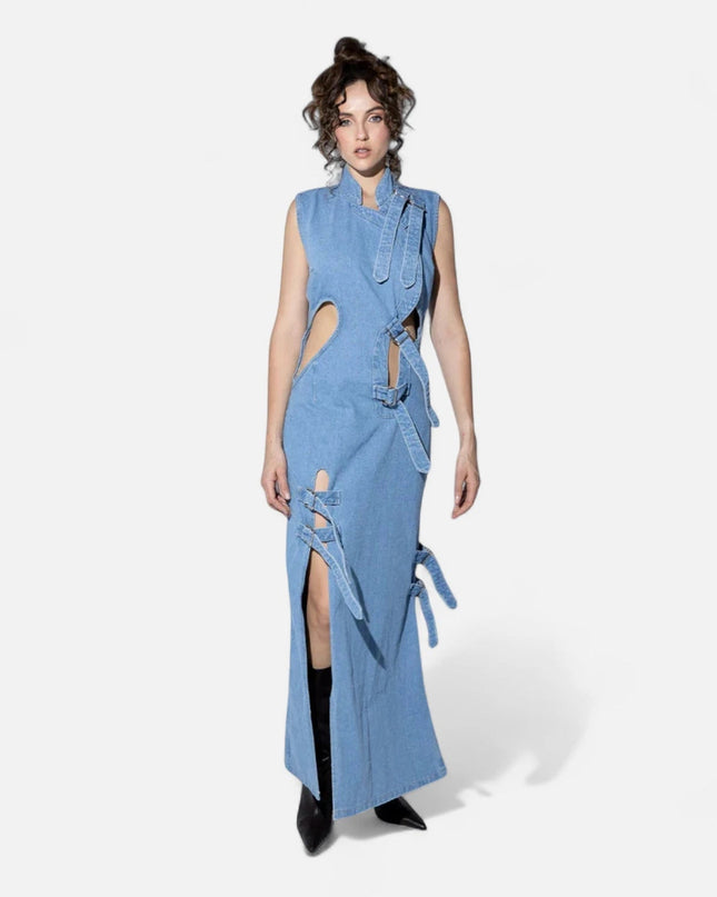 Robe en jean originale