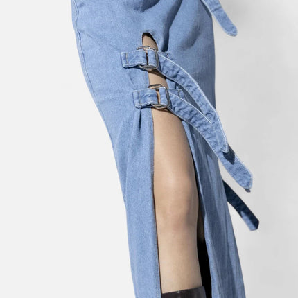 Robe en jean originale