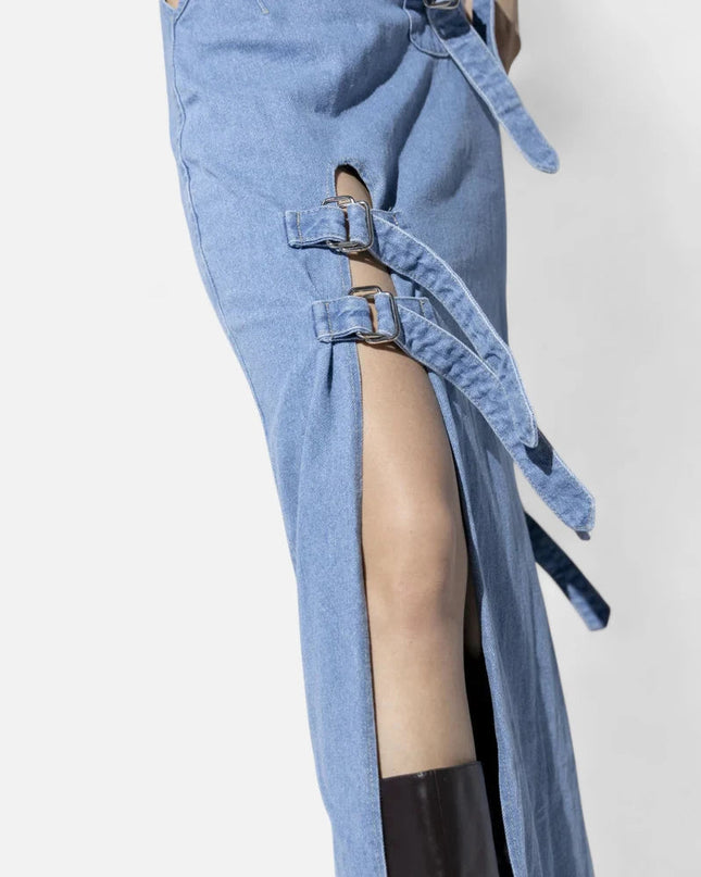 Robe en jean originale