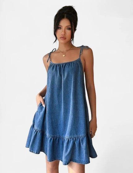 Robe en jean oversize