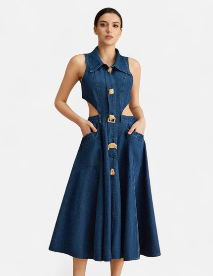Robe en jean vintage