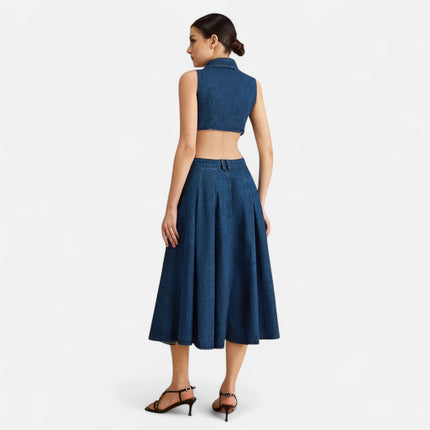 Robe en jean vintage
