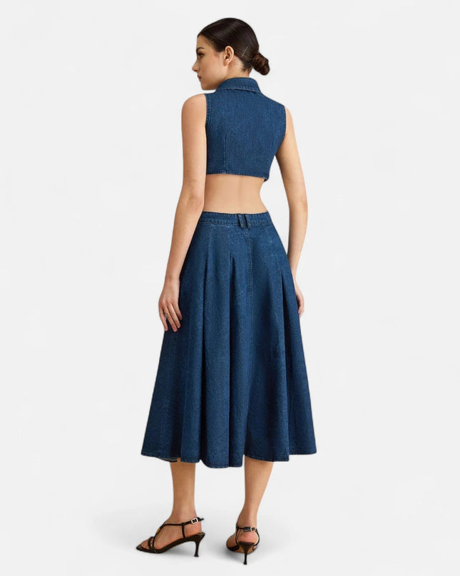 Robe en jean vintage