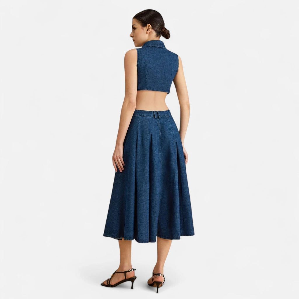 Robe en jean vintage