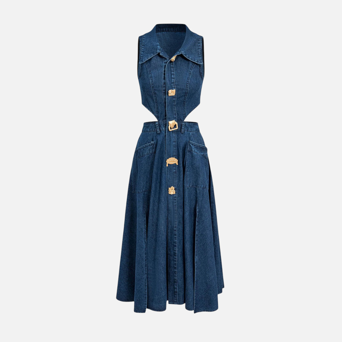 Robe en jean vintage