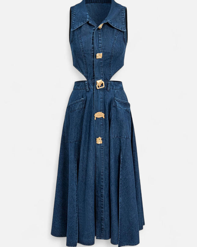 Robe en jean vintage