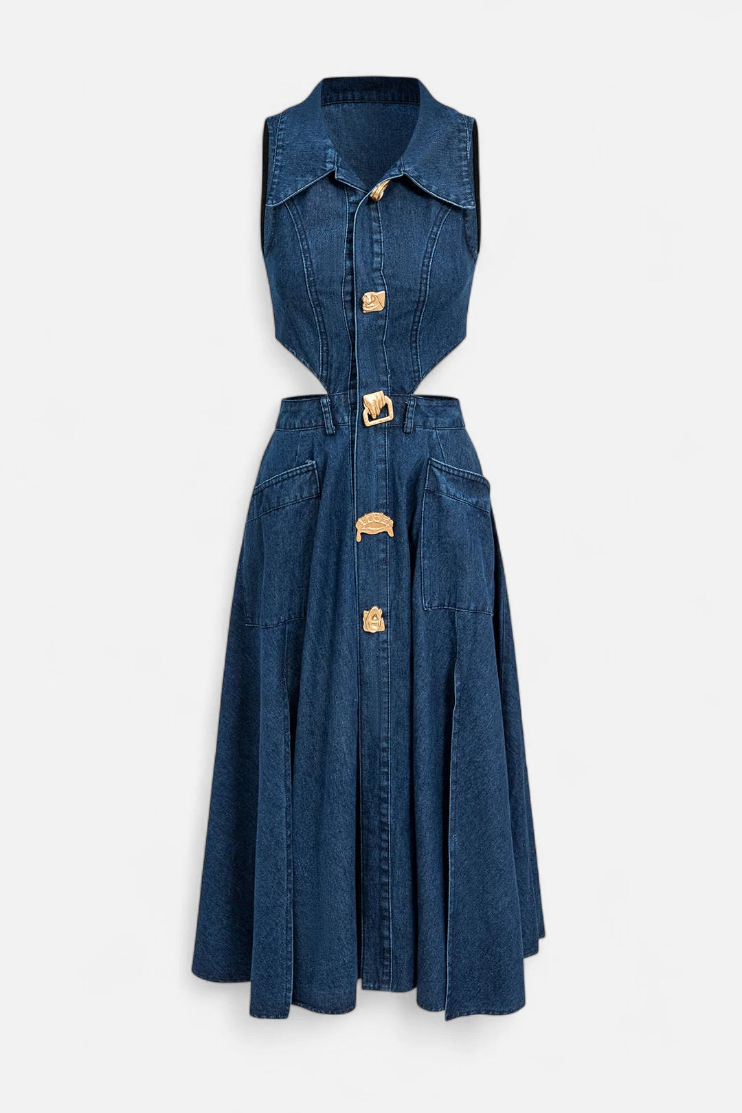 Robe en jean vintage