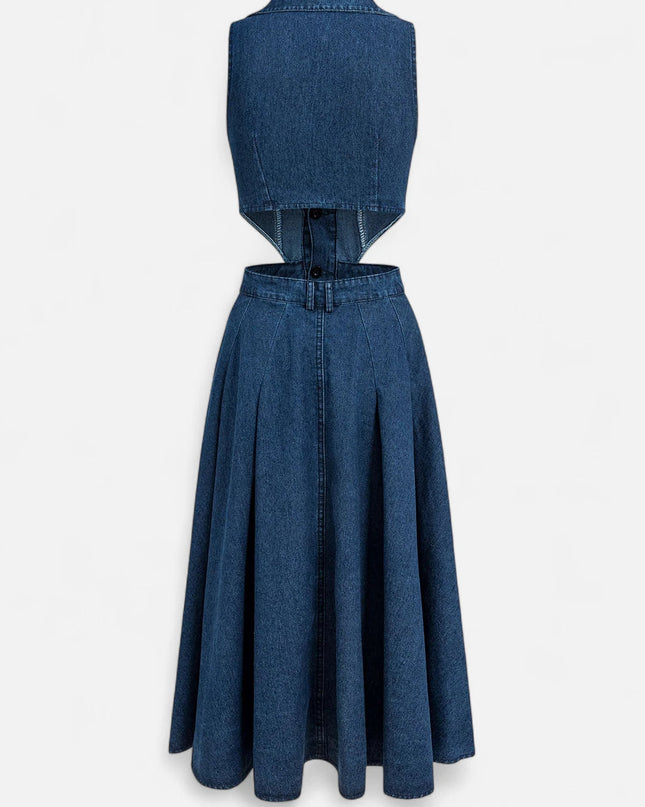Robe en jean vintage