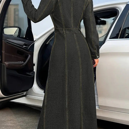 Robe Noir en Jean