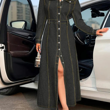Robe Noir en Jean
