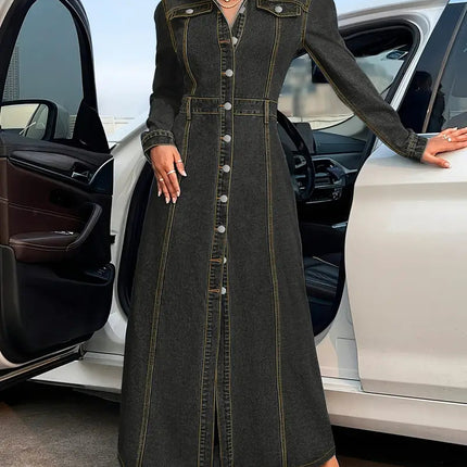 Robe Noir en Jean