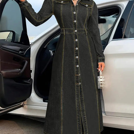 Robe Noir en Jean