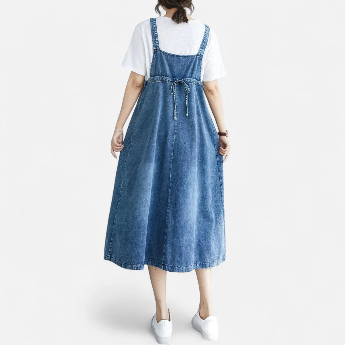 Robe salopette jean grossesse