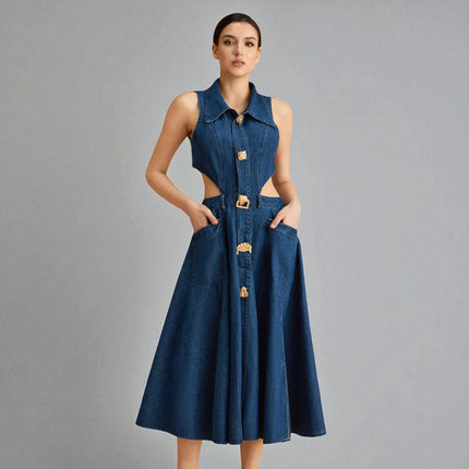 Robe en jean vintage